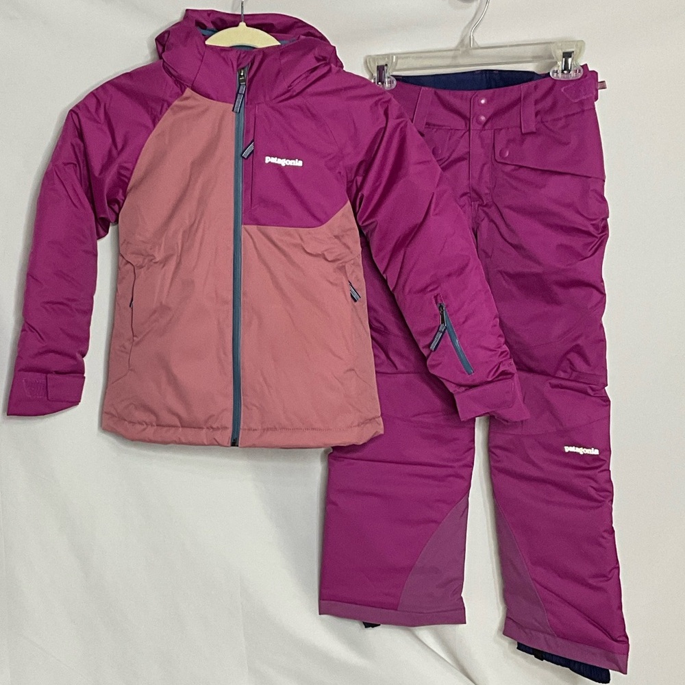 Patagonia Girls Snowbelle Pants Amaranth Pink NWT Size S (7-8) - Picture 14 of 14